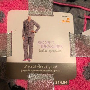 NWT Fleece Pajama Set